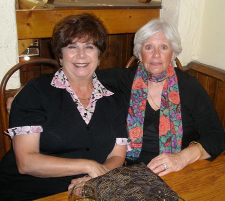 Peg Bordonaro and Arlene Grapo