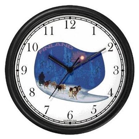 Finnish wall clock