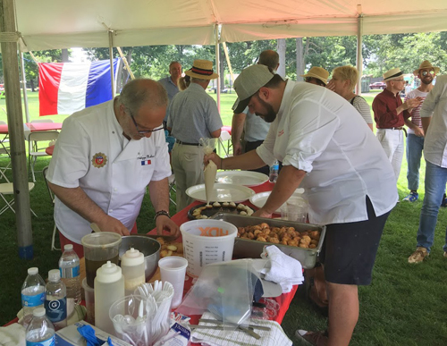 Food at Bastille Day 2018 in Cleveland