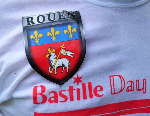 Rouen shirt at Bastille Day 2018 in Cleveland