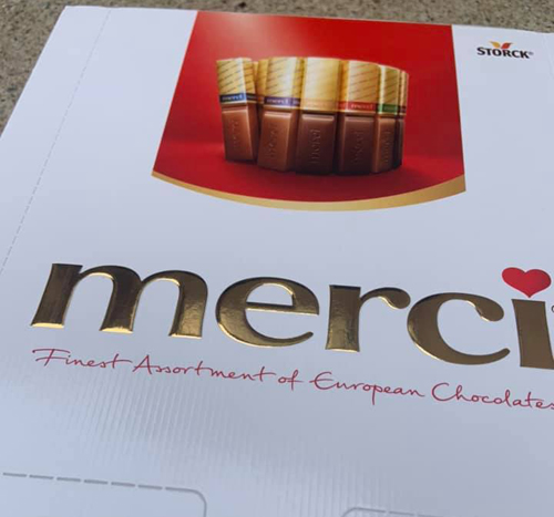 Merci Chocolate box