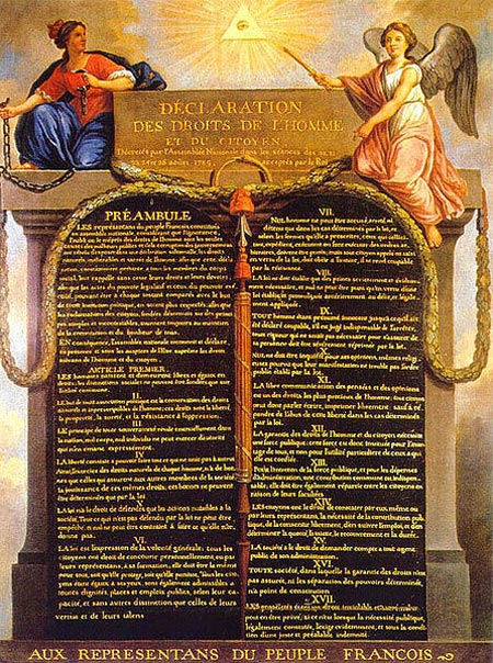 1789 Declaration of the Rights of Man and of the Citizen