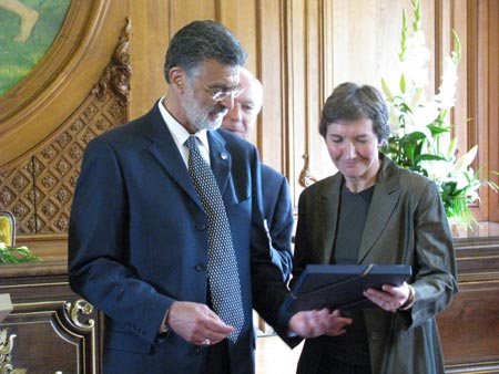 Cleveland Mayor Jackson in Rouen France