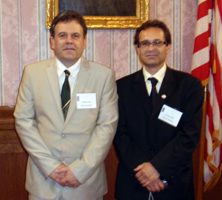 Philippe Bance and Patrice Cohen of Rouen University