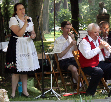 Donauschwbische Blaskapelle in the German Cultural Garden