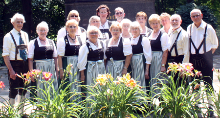 Cleveland German Music Choir in German Cultural Garden