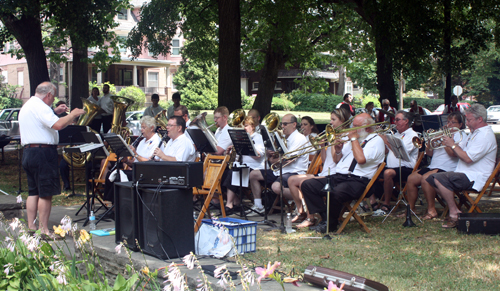 German Band Concert in German Cultural Garden in Cleveland