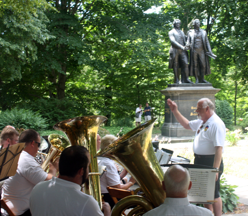 German Band Concert in German Cultural Garden in Cleveland