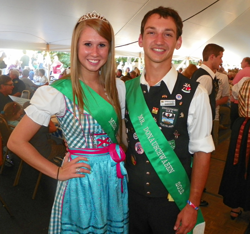 Mr and Miss Donauschwben 2012 - Kelly Klass and Andrew Kovach