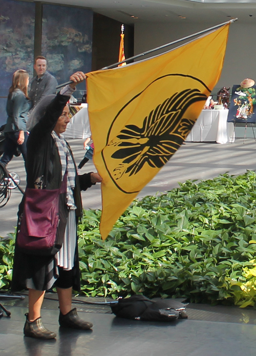 Flag of Phoenix Greek Pontian Society of Cleveland 