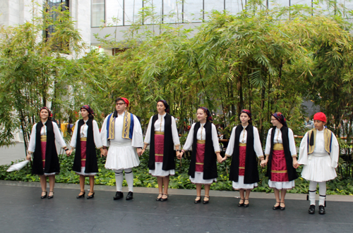 Introduction of Saint Paul Senior Hellenic Dancers from Saint Paul Greek Orthodox Church in North Royalton Ohio