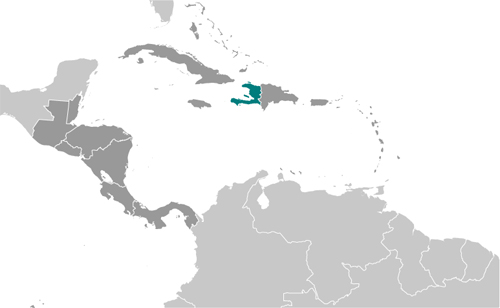 Map of Haiti