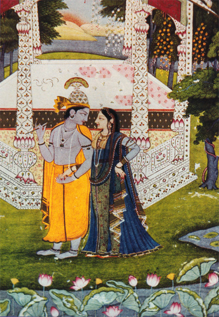 Krishna and Radha