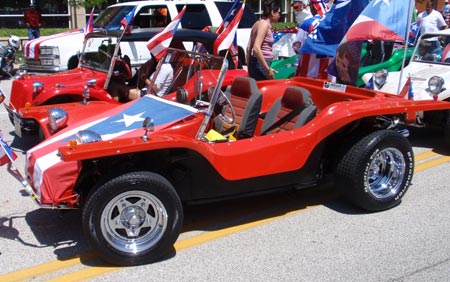 Cleveland Puerto Rican day Parade - car