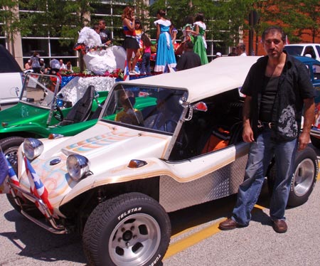 Cleveland Puerto Rican day Parade - car