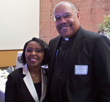 Eleanor Hayes and Rev. Abraham Allende 