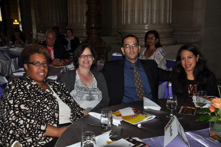 Lucretia Nicholson, Eradin Berrios, Flor Gomez , and Ivonne Scranton 