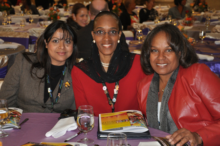 Meenakshi Singh, Jacqueline Muhammad and Shari Clouds