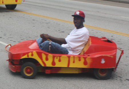 Car at Cleveland Puerto Rican Parade