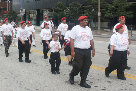 Guardian Angels at Cleveland Puerto Rican Parade 2012