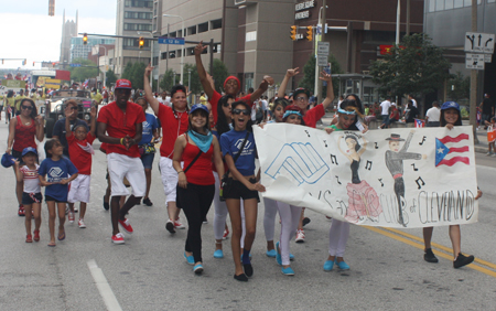 Boys and Girls Club at Cleveland Puerto Rican Parade