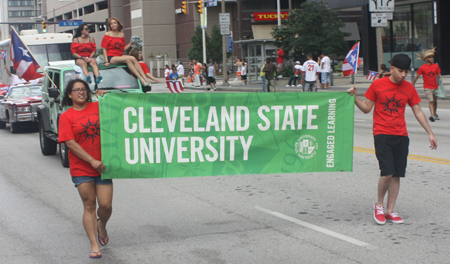 Cleveland State University at Cleveland Puerto Rican Parade
