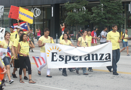 Esperanza at Cleveland Puerto Rican Parade