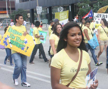 Esperanza at Cleveland Puerto Rican Parade