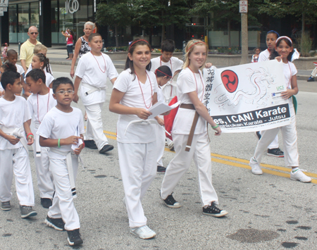 Karate at Cleveland Puerto Rican Parade