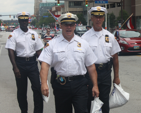 Cleveland Police at Cleveland Puerto Rican Parade 2012