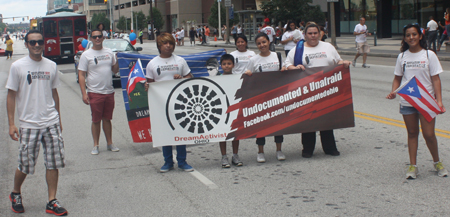 Undocumented at Cleveland Puerto Rican Parade