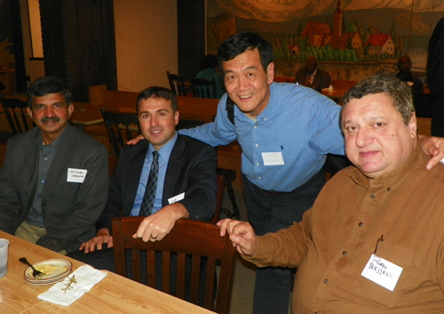 Mike Sreshta, Murat Gurer, Liming Wong and Pierre Bejjani