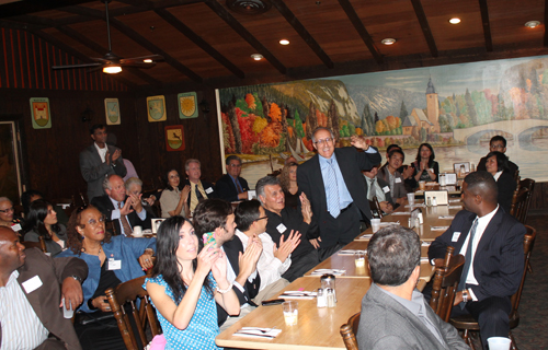 Crowd at Sterle's