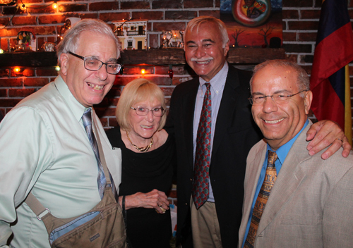 Joe Meissner, Barbara Hawkins, Jose Feliciano and Dr. Wael Khoury