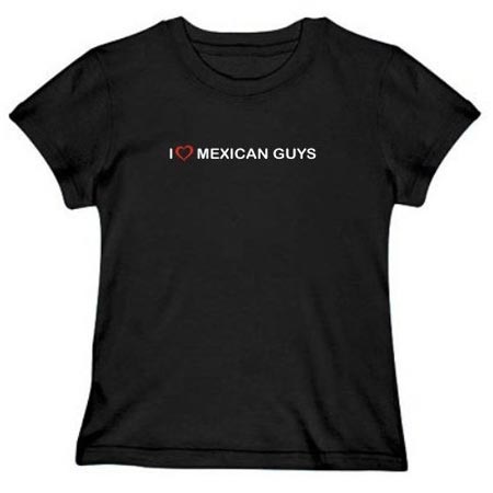 I love Mexican guys shirt