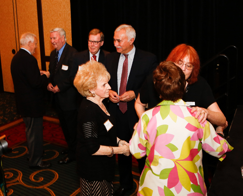 Pinning at Cleveland International Hall of Fame