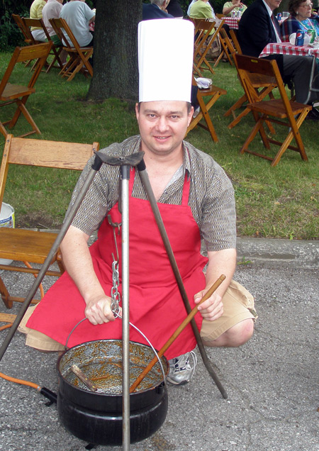 Making Hungarian Goulash