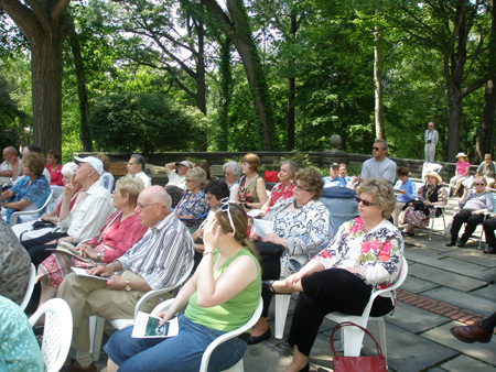 Hungarian Cultural Garden crowd