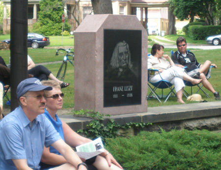 Franz Liszt monument