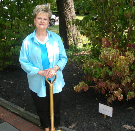 Kori Smith - Tree donor in Hungarian Cultural Garden in Cleveland