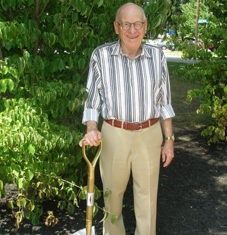 Theodore Horvath tree in Hungarian Cultural Garden in Cleveland