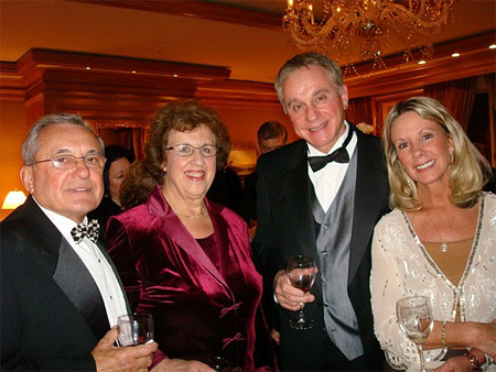 Jim and Carolyn Balogh and Tony and Diana Coeeao - Attendees of the Paprika event for the Cleveland Hungarian Development Panel