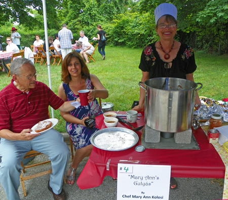 Hungarian Goulash winner Mary Ann Kolosi