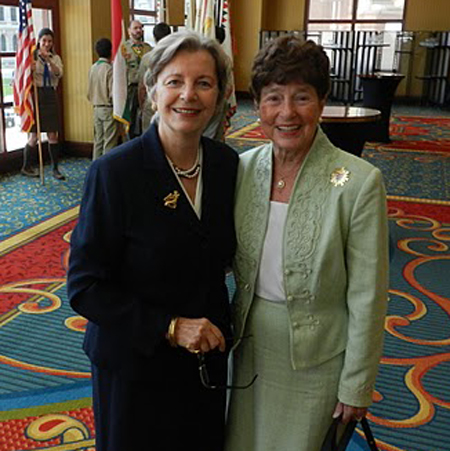 Edith Lauer and Jenny Brown