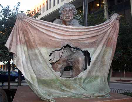 Hungarian Freedom Fighter statue in Cleveland Ohio