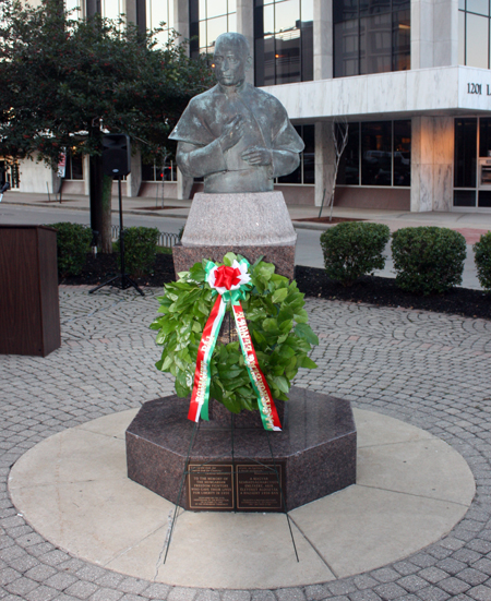 Cardinal Mindszenty statue in Cleveland Ohio