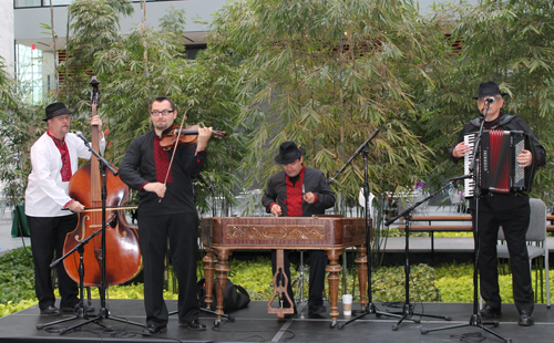 The Band Harmonia at Cleveland Art Museum opening