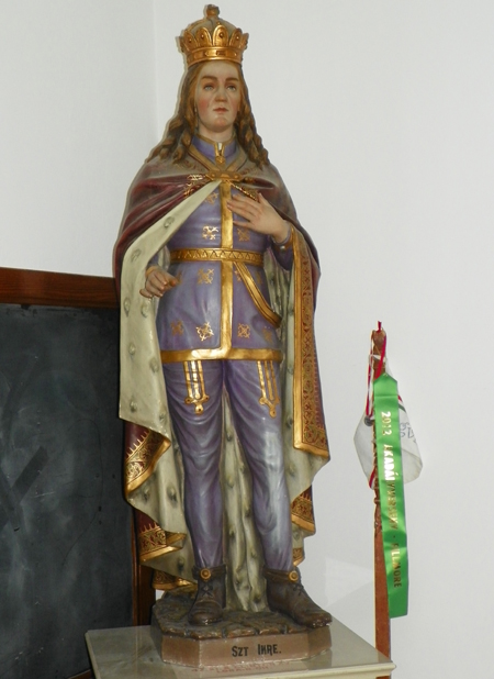 Statue of Prince St. Imre, Saint Emeric of Hungary