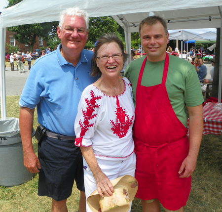 Tom Whitmer, Mary Whitmer and Bill Kolosi