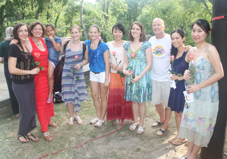 Group shot of Liszt Concert performers